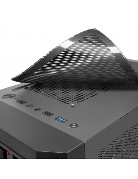 Mars Gaming MCMESH Caja PC Gaming Micro ATX 3x Ventilador FRGB Negro Mars Gaming MCMESH Caja PC Gaming Micro ATX 3x Ventilador FRGB Negro