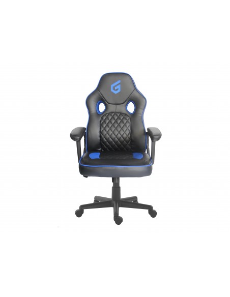 Conceptronic EYOTA03B silla para videojuegos Silla para videojuegos de PC Asiento acolchado Negro, Azul