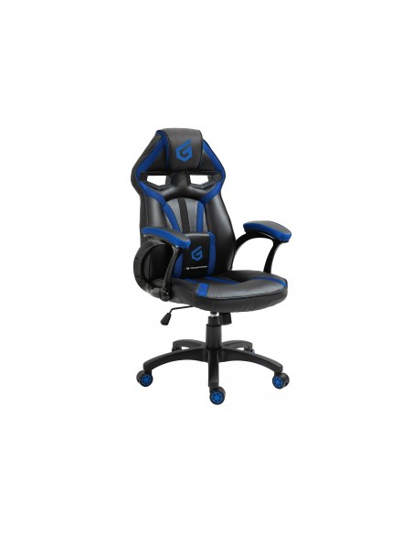 Conceptronic EYOTA05B silla para videojuegos Silla para videojuegos de PC Asiento acolchado Negro, Azul