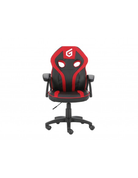 Conceptronic EYOTA06R silla para videojuegos Silla para videojuegos de PC Asiento acolchado Negro, Rojo