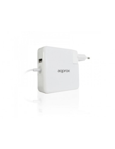 Approx appUAAPL adaptador e inversor de corriente Interior 85 W Blanco