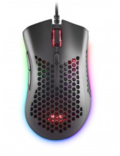 Mars Gaming MMEX, Ratón Gaming RGB Ultraligero Negro 2
