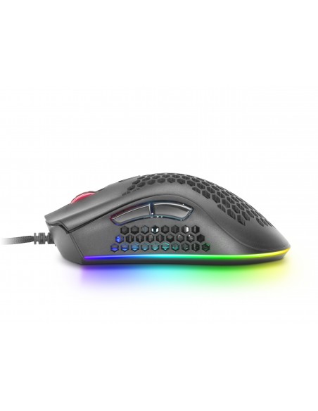 Mars Gaming MMEX, Ratón Gaming RGB Ultraligero Negro Mars Gaming MMEX, Ratón Gaming RGB Ultraligero Negro