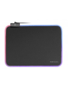 Mars Gaming MMPRGBL alfombrilla para ratón Alfombrilla de ratón para juegos Negro