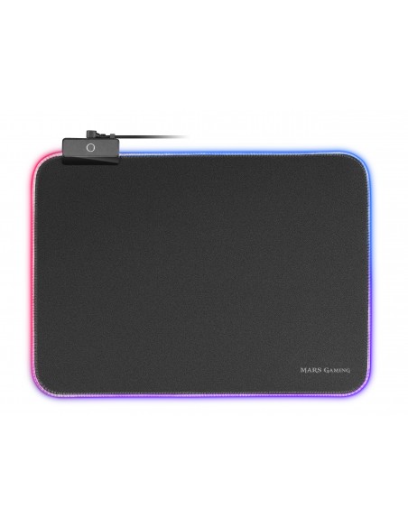 Mars Gaming MMPRGBL alfombrilla para ratón Alfombrilla de ratón para juegos Negro Mars Gaming MMPRGBL alfombrilla para ratón Alfombrilla de ratón para juegos Negro
