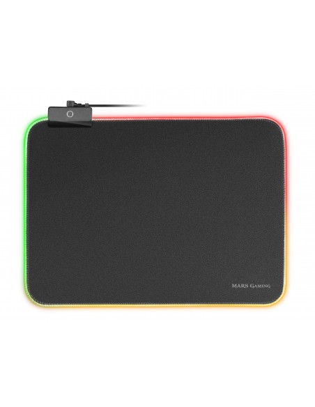 Mars Gaming MMPRGBL alfombrilla para ratón Alfombrilla de ratón para juegos Negro Mars Gaming MMPRGBL alfombrilla para ratón Alfombrilla de ratón para juegos Negro