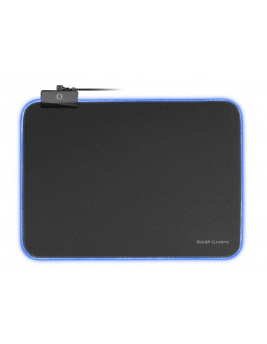 Mars Gaming MMPRGBL alfombrilla para ratón Alfombrilla de ratón para juegos Negro