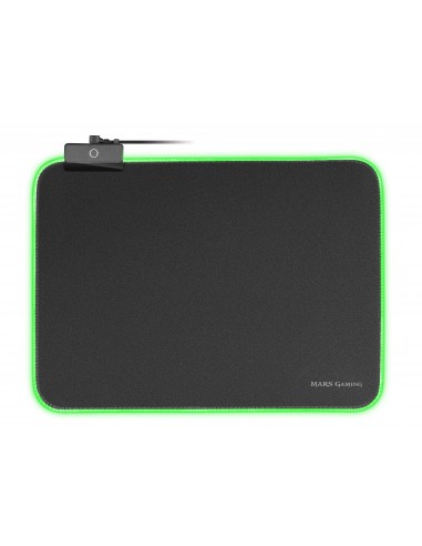 Mars Gaming MMPRGBL alfombrilla para ratón Alfombrilla de ratón para juegos Negro