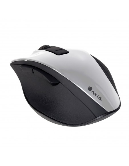 NGS Bow ratón mano derecha RF inalámbrico Óptico 1600 DPI