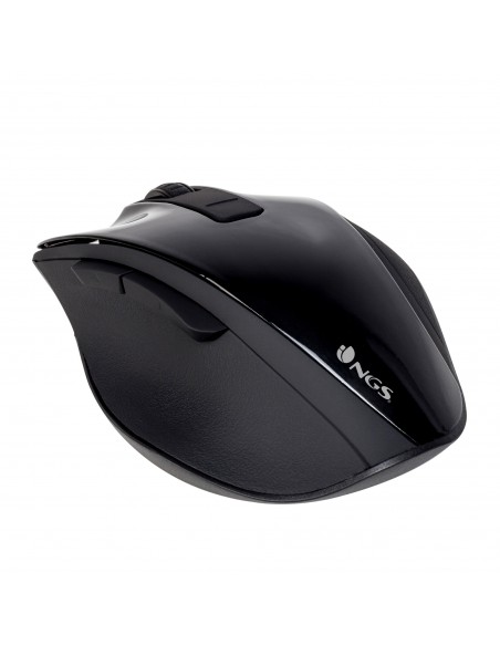 NGS Bow ratón mano derecha RF inalámbrico Óptico 1600 DPI