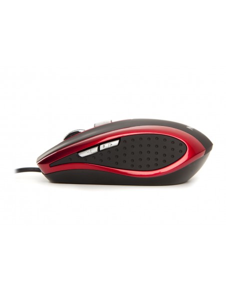 NGS Red tick ratón mano derecha USB tipo A Óptico 800 DPI