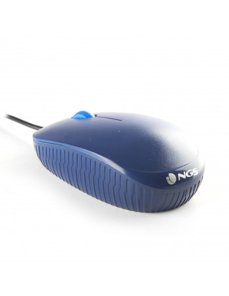 NGS Flame ratón mano derecha USB tipo A Óptico 1000 DPI