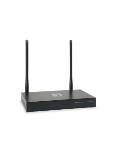 LevelOne WAP-6017 punto de acceso inalámbrico 300 Mbit s Negro