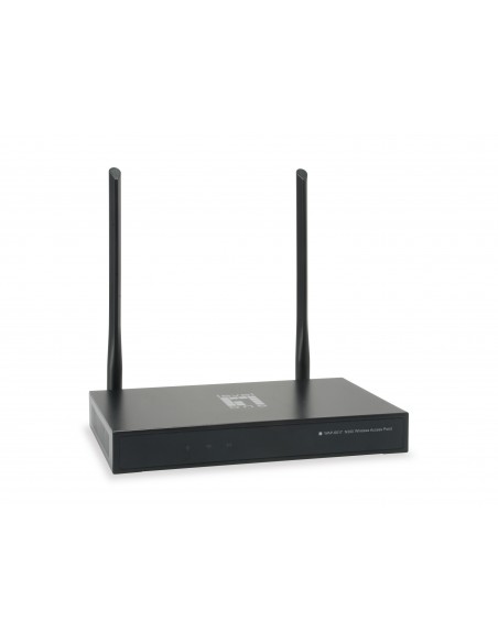 LevelOne WAP-6017 punto de acceso inalámbrico 300 Mbit s Negro