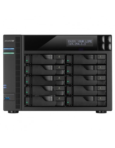 Asustor AS7010T NAS Compacto Ethernet Negro