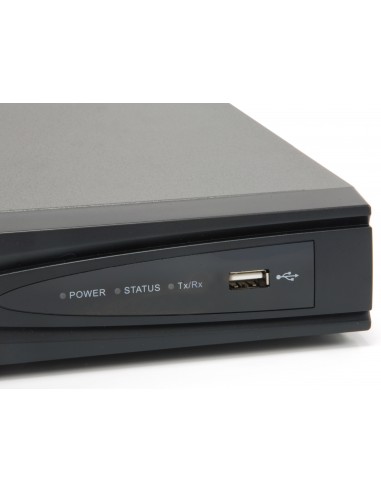 LevelOne NVR-0504 Grabadore de vídeo en red (NVR) Negro