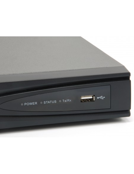 LevelOne NVR-0504 Grabadore de vídeo en red (NVR) Negro