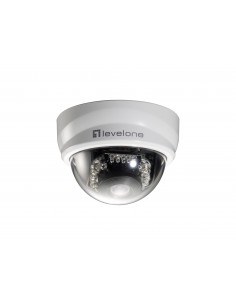 LevelOne Cámara de red domo fijas, 2-Megapixel, 802.3af PoE, día noche, indicadores LED IR 2