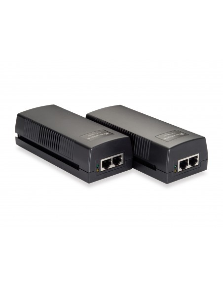 LevelOne POI-3010 adaptador e inyector de PoE Ethernet rápido, Gigabit Ethernet 52 V