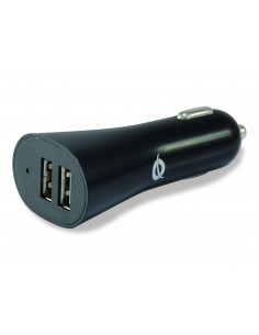 Conceptronic Cargador de coche USB de 2 puertos de 4,2 A