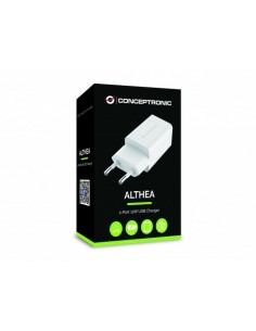 Conceptronic ALTHEA06W cargador de dispositivo móvil Universal Blanco Corriente alterna Interior