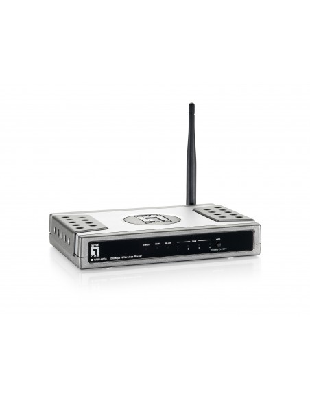 LevelOne WBR-6003 router inalámbrico Ethernet rápido Plata