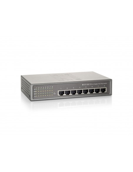 LevelOne GEP-0820W90 switch Gigabit Ethernet (10 100 1000) Energía sobre Ethernet (PoE) Gris LevelOne GEP-0820W90 switch Gigabit Ethernet (10 100 1000) Energía sobre Ethernet (PoE) Gris