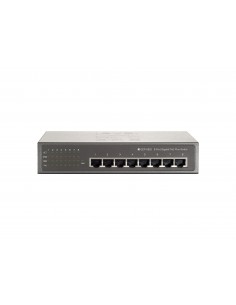 LevelOne GEP-0820W90 switch Gigabit Ethernet (10 100 1000) Energía sobre Ethernet (PoE) Gris 2
