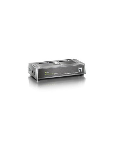 LevelOne Switch Fast Ethernet de 5 puertos