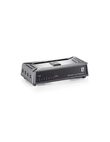 LevelOne Switch Fast Ethernet de 8 puertos