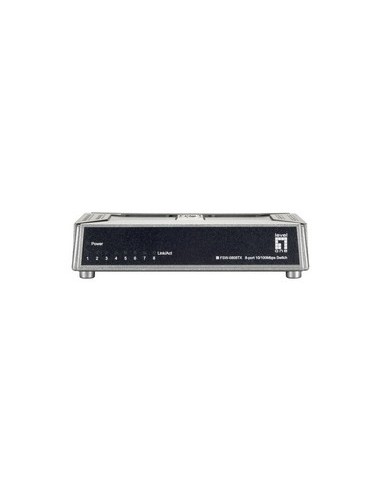 LevelOne Switch Fast Ethernet de 8 puertos
