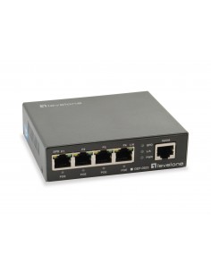 LevelOne GEP-0523 switch Gigabit Ethernet (10 100 1000) Energía sobre Ethernet (PoE) Negro