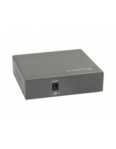 LevelOne GEP-0523 switch Gigabit Ethernet (10 100 1000) Energía sobre Ethernet (PoE) Negro