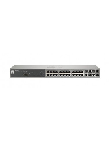 LevelOne FGL-2870 switch Gestionado L2 Gris