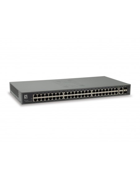 LevelOne FGU-5021 switch Fast Ethernet (10 100) Gris