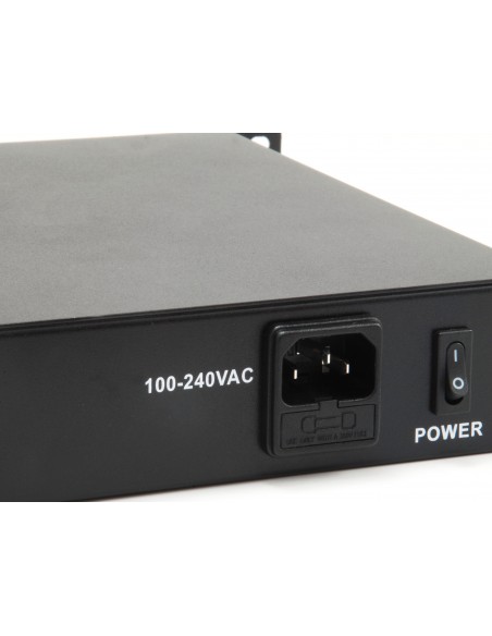 LevelOne GEP-2421W500 switch No administrado Gigabit Ethernet (10 100 1000) Energía sobre Ethernet (PoE) Negro