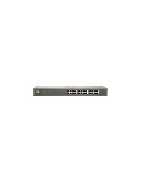 LevelOne FSW-2450 switch No administrado Fast Ethernet (10 100) Negro