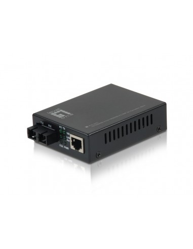LevelOne FVT-2401 convertidor de medio 100 Mbit s 1310 nm Monomodo Negro