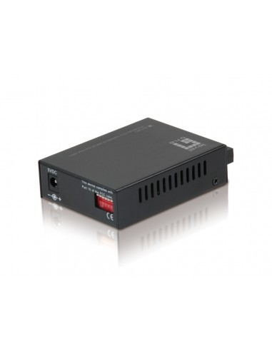 LevelOne FVT-2401 convertidor de medio 100 Mbit s 1310 nm Monomodo Negro