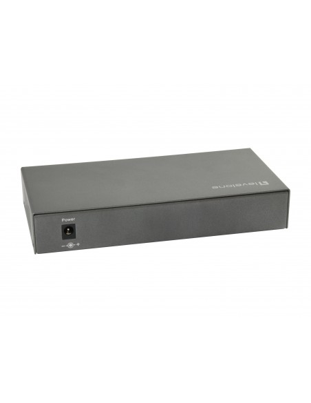 LevelOne GEP-0823 switch Gigabit Ethernet (10 100 1000) Energía sobre Ethernet (PoE) Negro