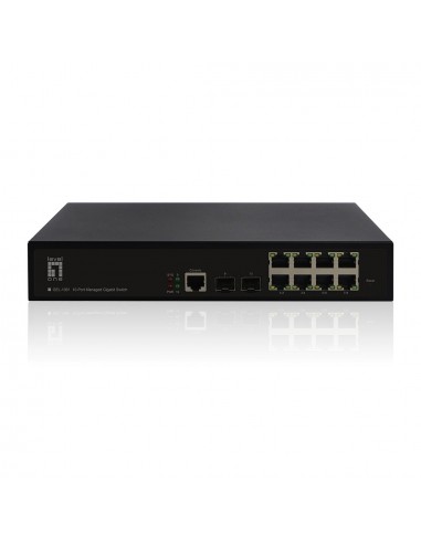 LevelOne GEL-1061 switch Gestionado L2 Gigabit Ethernet (10 100 1000) Negro