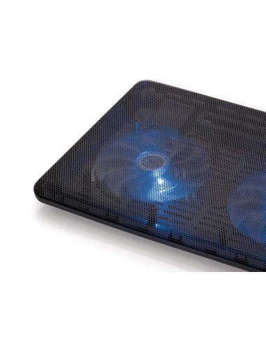 Conceptronic CNBCOOLPAD2F almohadilla fría 39,6 cm (15.6") Negro