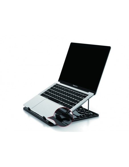 Conceptronic THANA ERGO S, Laptop Cooling Stand Soporte para ordenador portátil Gris 39,6 cm (15.6")