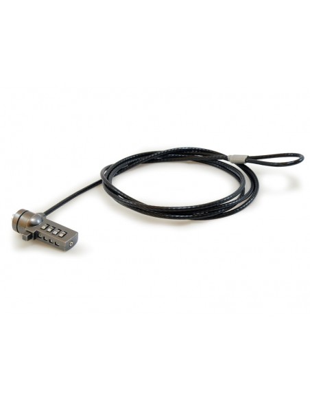 Conceptronic CNBCOMLOCK18 cable antirrobo Negro 1,8 m