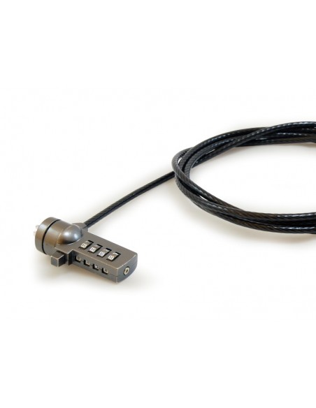 Conceptronic CNBCOMLOCK18 cable antirrobo Negro 1,8 m