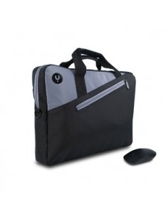 NGS MASTERKITBLACK maletines para portátil 39,6 cm (15.6") Mochila bandolera Gris