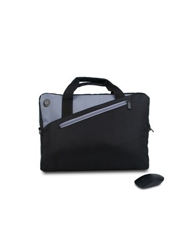 NGS MASTERKITBLACK maletines para portátil 39,6 cm (15.6") Mochila bandolera Gris