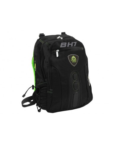 KeepOut BK7G mochila Negro, Verde Nylon