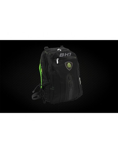 KeepOut BK7G mochila Negro, Verde Nylon