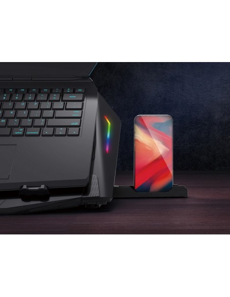 Conceptronic THYIA02B almohadilla fría 43,2 cm (17") Negro